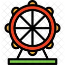Ferris Wheel Amusement Park Wheel Giant Wheel Icon