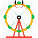 Ferris Wheels Fun Fair Icon