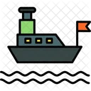 Ferry Boat Ship Icon