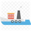 Ferry Ferris Boat Icon