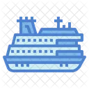 Ferry Boat Yacht Icon