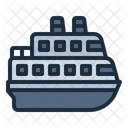 Ferry Transportation Harbour Icon