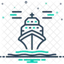 Ferry Boat Ship Icon