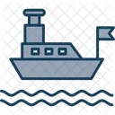 Ferry Boat Ship Icon