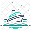 Ferry Travel Sea Icon