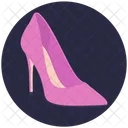 Absatze Schuhe Damen Symbol