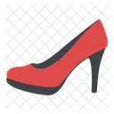 Absatze Schuhe Damen Symbol