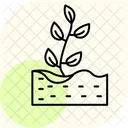 Fertile Land Lines Fertile Land Icon