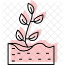 Fertile Land Lines Fertile Land Icon