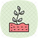 Fertile Land Lines Icon