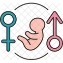 Fertilidad Femenina Masculina Icono