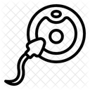 Fecondation Spermatozoide Ovule Icône