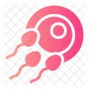 Fertilization In Vitro Sperm Icon