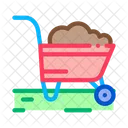 Fertilizer Trolley Gardener Icon