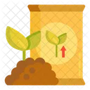 Fertilizer Seeds Bag Icon