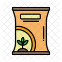 Fertilizer Bag Soil Enriched Icon