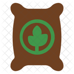 Fertilizer Sack Icon - Download in Flat Style