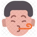 Garoto Emoji Sorridente Ícone