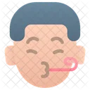 Garoto Emoji Sorridente Ícone