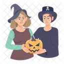 Festa De Halloween Festa A Fantasia Feliz Dia Das Bruxas Ícone