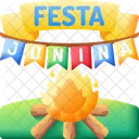 Festa Junina Celebration Party Icon