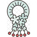 Guirlanda Flor Saudacao Icon
