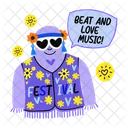 Festival Attire Clothing Music Lover Icon