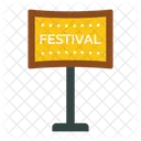Festival Board Banner Icon