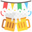 Festival De La Cerveza Oktoberfest Bebida Icono