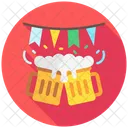 Festival De La Cerveza Oktoberfest Bebida Icono