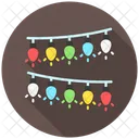 Festival Lights Night Sky Outdoor Event Icon