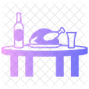 Festival table  Icon