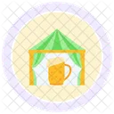 Festival tent lighting  Icon