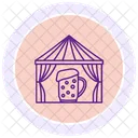 Festival tent lighting  Icon