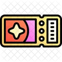 Festival Ticket Concert Ticket Summer Festival Icon