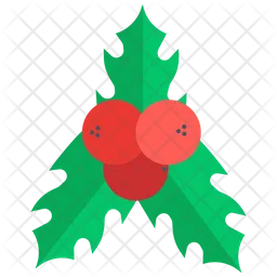 Festive Christmas Berries  Icon
