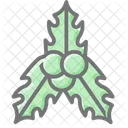 Festive Christmas Berries  Icon