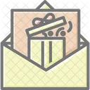 Festive Christmas Card  Icon