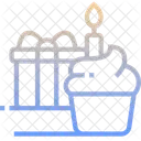 Festive Cupcake Symbol