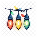 String Lights Decorative Lighting Decorative Illumination Icon