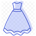 Festlich Kleid Feier Symbol