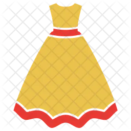 Festliches Kleid  Symbol