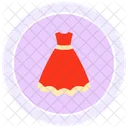 Festliches Kleid  Symbol