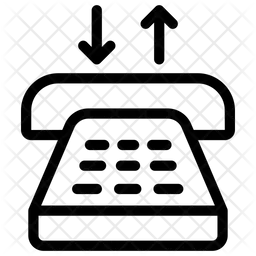 Festnetzkommunikation  Symbol