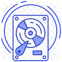 Festplatte Festplattenlaufwerk Elektronische Hardware Symbol