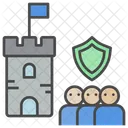 Festung verteidigen  Symbol