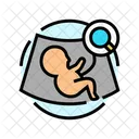 Fetal Monitoring Gynecologist 아이콘