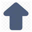 Fettgedruckter Pfeil Nach Oben Symbol
