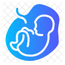 Fetus Embryo Reproduction Icon