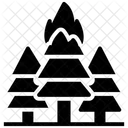 Feu De Foret Catastrophe Naturelle Fumee De Feu Icône